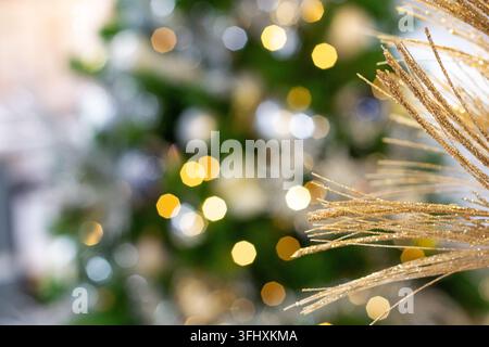 Beautiful background of bokeh Christmas mood Stock Photo