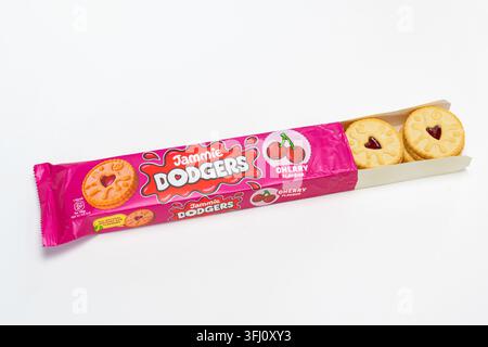 Jammie Dodger Biscuits Stock Photo