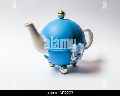 Teapot isolated on white background. Stock Photo
