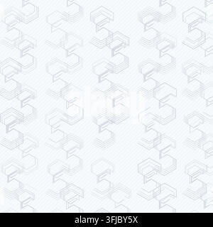 Geometric Labyrinth vector background with high-impact decorative layout for microstock and commercial design projects. Stock Vector