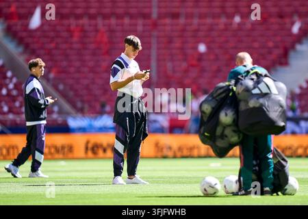 Carlos Espi Real Madrid CF Looks On During The LaLiga EA Sports Match 