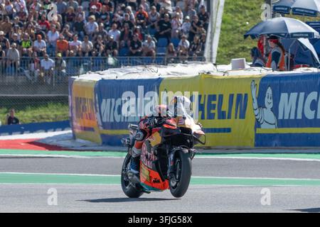 Red Bull Racing Ring Pedro Acosta (Red Bull KTM Factory Racing) during Victory celebration ...