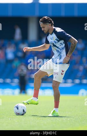 Adrian Nino of Malaga during LaLiga EA Sports between Deportivo Alaves ...