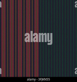 Christmas Vertical Striped seamless pattern design for fashion and home textiles, graphics and backgrounds Stock Vector