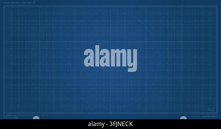 Futuristic blue UI screen Stock Vector