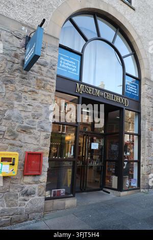 Entrance to Museum of Childhood Royal Mile Edinburgh Scotland  September 2026 Stock Photo