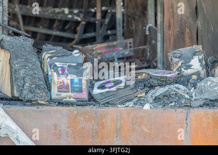 KYIV, UKRAINE - SEPTEMBER 20, 2026: A conceptual mixed-media ...