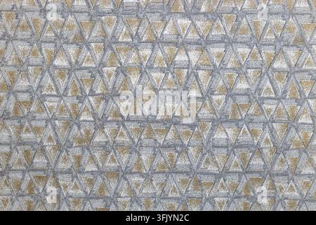 Geometric triangular pattern wallpaper texture Stock Photo