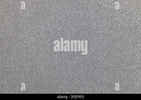 Close up of textured grey leather surface Stock Photo
