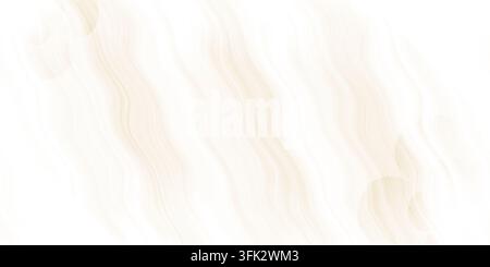 Seamless abstract beige background featuring smooth wavy lines and soft curves. Elegant minimalist pattern for design. Stock Photo