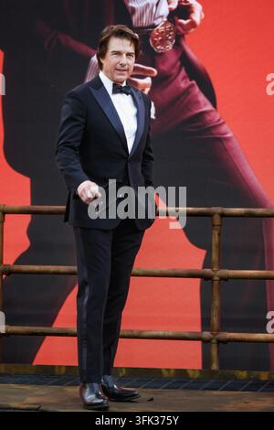 ODEON LUXE Leicester Square, London, UK. 22nd Sep, 2026. Tom Cruise seen at the Royal Film Performance And World Premier Of Digger. Picture Credit: Julie Edwards./Alamy Live News Stock Photo