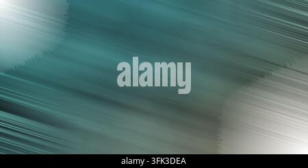 Abstract teal motion blur background featuring diagonal light streaks and glowing flares in opposite corners. Stock Photo