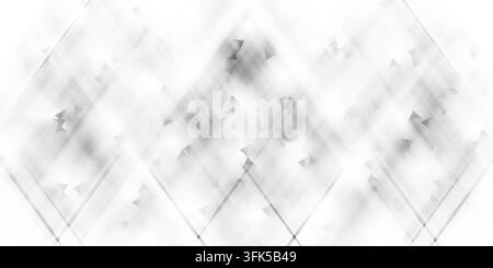 An abstract digital art composition featuring intersecting diagonal lines and soft triangular shapes, creating a modern, textured, and minimalist aest Stock Photo