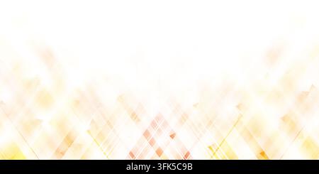 An abstract background featuring a dynamic arrangement of warm-toned gradient triangles, fading into a white background at the top. Stock Photo