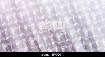 A modern abstract background featuring a pattern of translucent overlapping circles in shades of purple, accented by subtle diagonal light streaks and Stock Photo