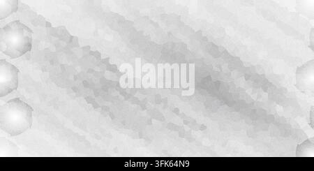 An abstract background featuring a textured silver grey watercolor pattern with diagonal brush strokes and soft glowing light orbs along the edges. Stock Photo