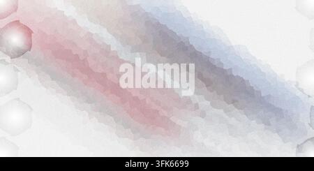 Abstract light textured background featuring diagonal watercolor brush strokes in shades of pink, grey, and blue with a subtle grainy effect. Stock Photo