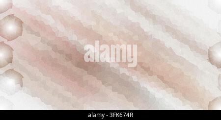 An abstract textured background featuring diagonal watercolor-style brush strokes in muted earthy tones, grey, and soft pink with subtle glowing accen Stock Photo
