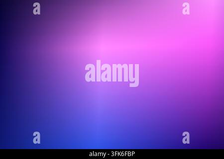 Soft purple and blue gradient background with glowing pink light for modern design Stock Photo