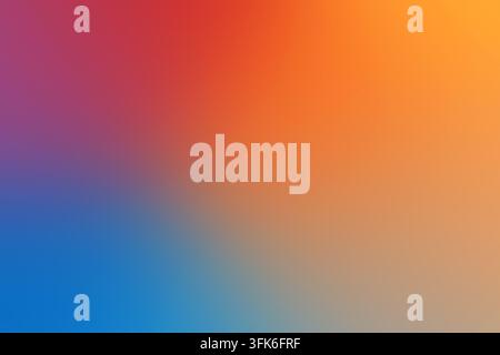 Colorful gradient background with smooth abstract blend for modern design and wallpaper Stock Photo
