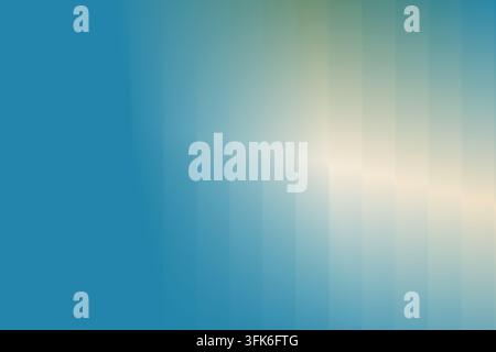 Abstract blue gradient background with soft vertical light stripes for modern minimalist wallpaper Stock Photo