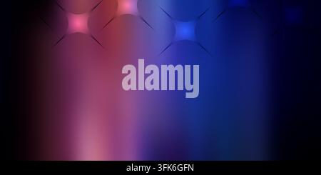 A dynamic gradient background blending red, purple, and blue tones, highlighted by a row of bright, four-pointed star shapes across the top. Stock Photo