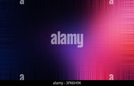 Abstract dark textured background featuring vibrant pink and blue gradient lighting with a woven pattern effect. Stock Photo