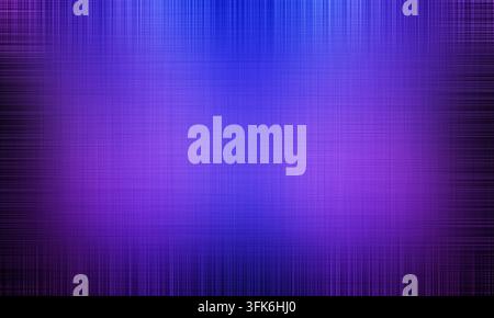 Abstract background featuring a woven fabric texture in vibrant purple and blue tones with a dark vignette border. Stock Photo