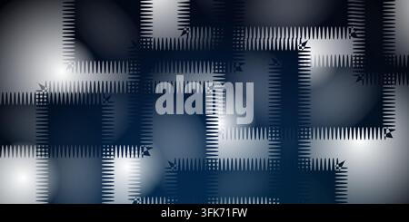 Seamless abstract vector pattern background with geometric shapes and pattern Stock Photo
