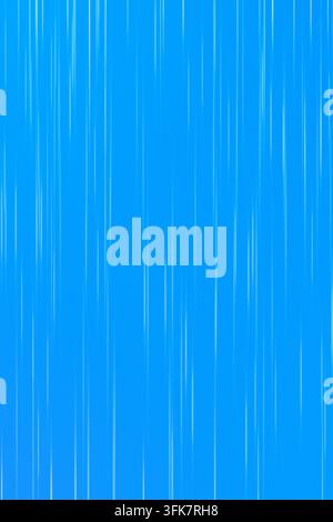 Abstract blue background featuring elegant white lines and smooth flowing shapes. Clean modern design suitable for presentations, websites, technology Stock Photo