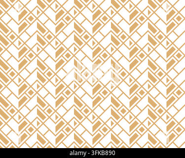 Floral pattern. Seamless vector background. Vintage wallpaper in the Baroque style. White and golden ornament for fabric, wallpaper, packaging. Ornate Damask flower illustration Stock Vector
