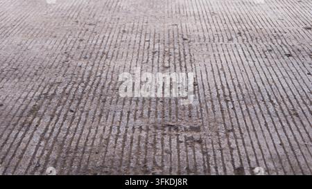 Grey cement floor texture, industrial concrete pavement surface Stock Photo