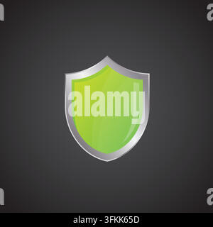 shield guard icon vector element concept design template web Stock Vector