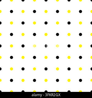 Colorful Polka Dots Seamless Pattern Design Vector Stock Vector