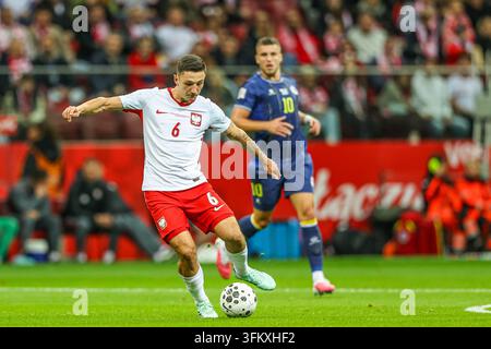 Peg Examples Bartosz Slisz (Poland) seen in action during UEFA Nations League 2026 ...