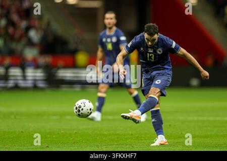 Peg Examples Ivan Basic (Bosnia and Herzegovina) seen in action during UEFA Nations ...
