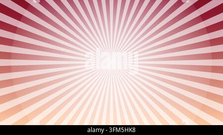 Abstract Radial Sunburst Background with Geometric Light Rays, Colorful Burst Pattern and Dynamic Radiating Lines Stock Vector