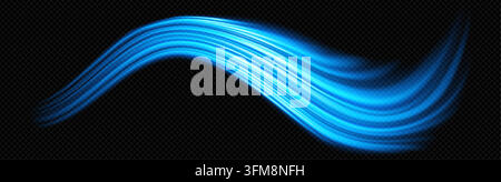 Flow air background for effect wind cold and cool fresh water. Smoke wave clean for light vector blue and conditioner arrow swirl. Swoosh silver leave Stock Vector