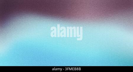 Abstract gradient background blending purple and blue with grainy soft texture Stock Photo