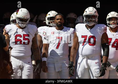 Arizona Cardinals offensive tackle Paris Johnson Jr. (70) against the ...