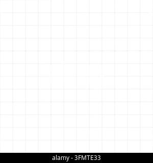 Seamless Square Grid Graph Paper Texture Background Stock Vector