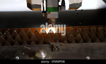 Sliding camera view over white wooden door air vent Stock Photo