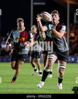 Jack Kenningham of Harlequins in action during the Harlequins v ...
