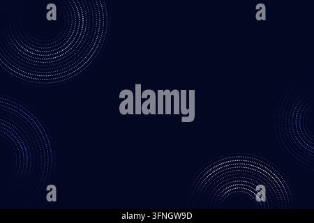 Abstract abstract halftone blobs pattern with marketable vector styling for backgrounds, posters, and design templates. Stock Vector