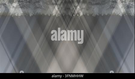 Minimalist abstract texture featuring intersecting lines and light effects. Stock Photo