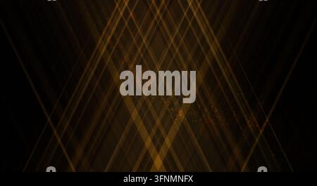Minimalist abstract composition featuring intersecting light beams. Stock Photo