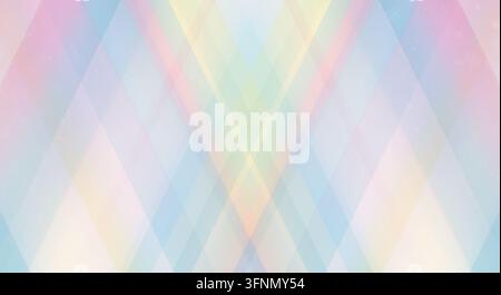 Minimalist pastel gradient pattern featuring intersecting geometric shapes. Stock Photo