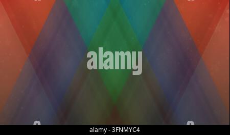 Minimalist abstract composition featuring layered geometric shapes and smooth color gradients. Stock Photo