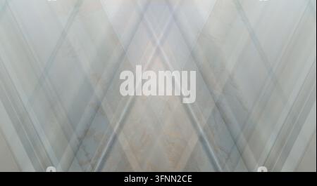 Minimalist abstract composition featuring overlapping translucent triangles. Stock Photo