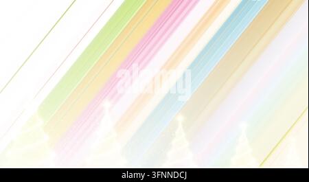 Minimalist gradient background featuring smooth pastel transitions. Stock Photo
